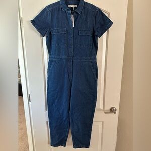 Outerknown Indigo Denim Overall
